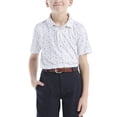 thumbnail image 1 of Ben Hogan Performance Little Boys and Big Boys Golf Course Printed Short Sleeve Golf Polo Shirt, Sizes 4-18, 1 of 4
