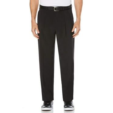 Ben Hogan Performance Men's Active Flex Waistband Four Way Stretch Double Pleat Pant