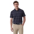 thumbnail image 1 of Ben Hogan Performance Men's & Big Men's Striped Short Sleeve Polo Shirt, up to 5XB, 1 of 8