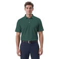 thumbnail image 1 of Ben Hogan Performance Men's & Big Men's Two-Color Jacquard Pattern Short Sleeve Golf Polo Shirt, Sizes S-4XLT, 1 of 8