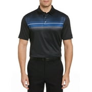 Ben Hogan Performance Men's Chest Striped Golf Polo Shirt, Sizes S-5XL