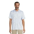 thumbnail image 1 of Ben Hogan Performance Men's Digital Pixel Print Golf Polo Shirt, Sizes S-5XL, 1 of 5