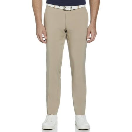 Ben Hogan Performance Men's Solid Active Flex Waistband 4-Way Stretch Flat-Front Golf Pant
