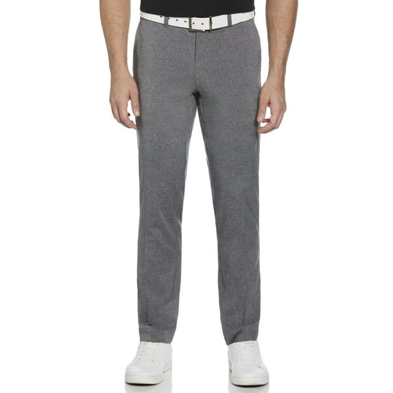 Ben Hogan Performance Men's Solid Active Flex Waistband 4-Way Stretch Flat-Front Golf Pant