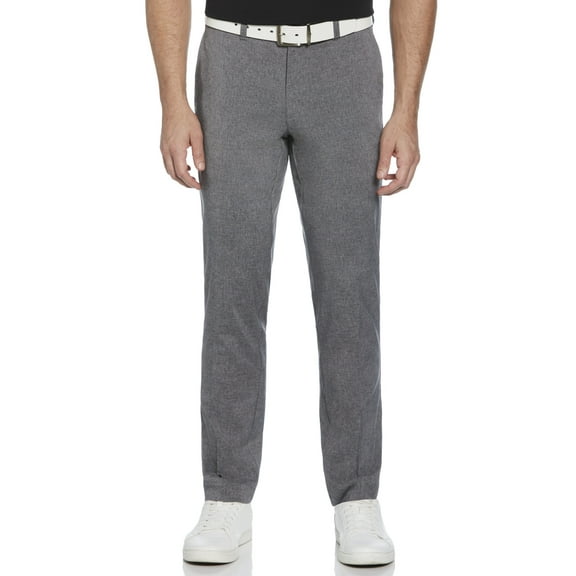 Ben Hogan Performance Men's Solid Active Flex Waistband 4-Way Stretch Flat-Front Golf Pant