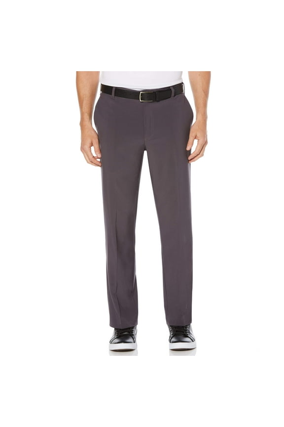 Performance Men's Solid Active Flex Waistband 4-Way Stretch Flat-Front Golf Pant