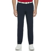 Ben Hogan Performance Men's Solid Active Flex Waistband 4-Way Stretch Flat-Front Golf Pant