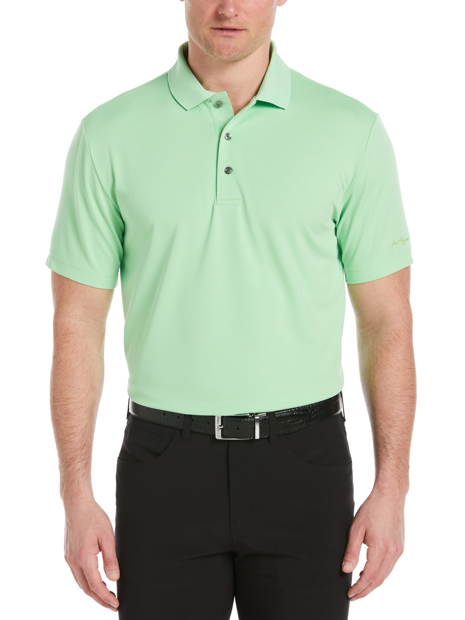 Ben Hogan Performance Men's Solid Ottoman Golf Polo Shirt