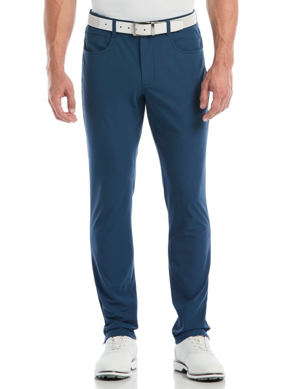 Performance Men's and Big Men's Crossover Five Pocket Golf Pant with Gusset and Coin Pocket