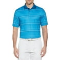 thumbnail image 1 of Ben Hogan Performance Men’s and Big Men’s Eco Tonal Stripe Short Sleeve Golf Polo Shirt, up to Size 5XL, 1 of 4