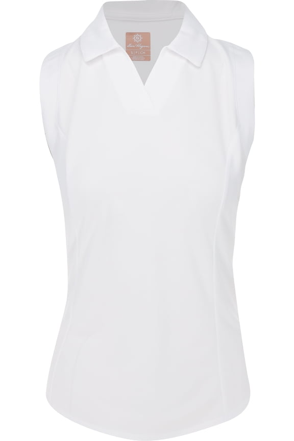 SL Ventilation Solid Bright White Shirt Women M