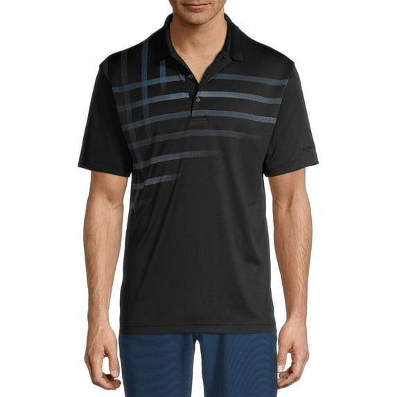 Ben Hogan Short Sleeve Button Down Collared Active Fit Polo (Men's) 1 Pack
