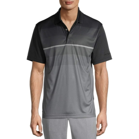 Ben Hogan Short Sleeve Button Down Collared Active Fit Polo (Men's) 1 Pack