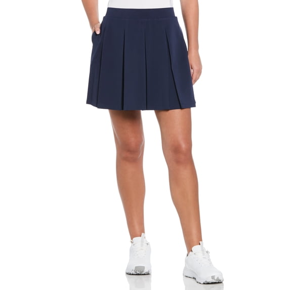 Ben Hogan Women's Performance 16-Inch Box Pleat Solid Golf Skort, Sizes XS-XXL