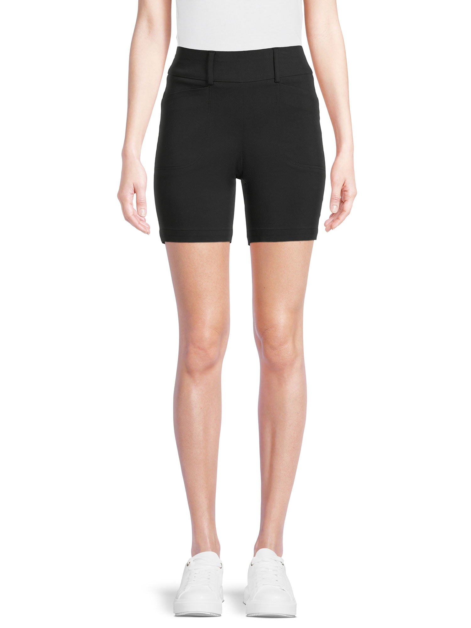 Shop Ben Hogan Women's Pull On Shorts with Pockets, Sizes XS-XXL ...
