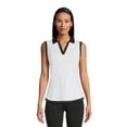 thumbnail image 1 of Ben Hogan Women's Sleeveless Performance Polo Shirt with UPF 30, Sizes XS-XXL, 1 of 5