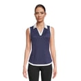 thumbnail image 1 of Ben Hogan Women's Sleeveless Performance Polo Shirt with UPF 30, Sizes XS-XXL, 1 of 5