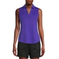 thumbnail image 1 of Ben Hogan Women's Sleeveless Performance Polo Shirt with UPF 30, Sizes XS-XXL, 1 of 6