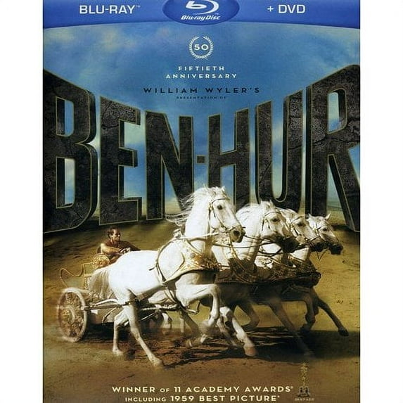 Ben-Hur 50th Anniversary 4-Disc Blu-ray Combo Pack (BD/DVD)