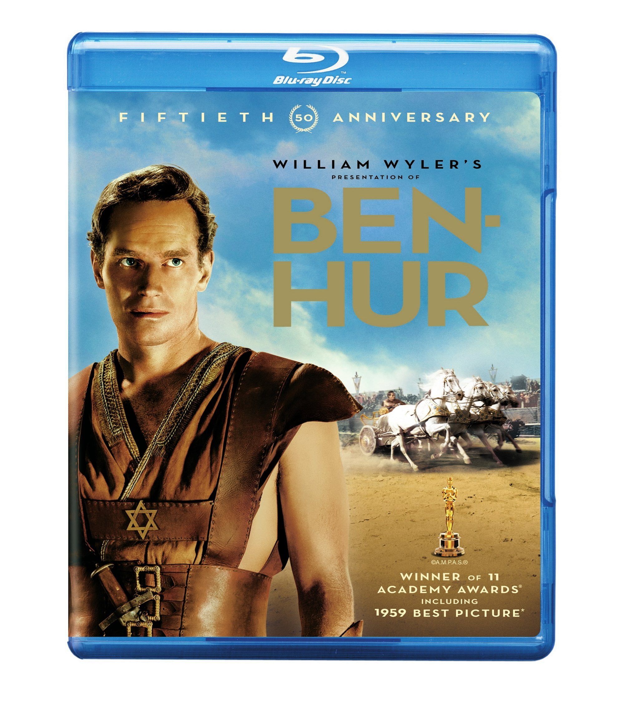 WARNER BROS. Ben-Hur [Blu-ray], Feature,Modern Classic,Action, Holiday, Adventure, Classics, History ,Drama,Drama,