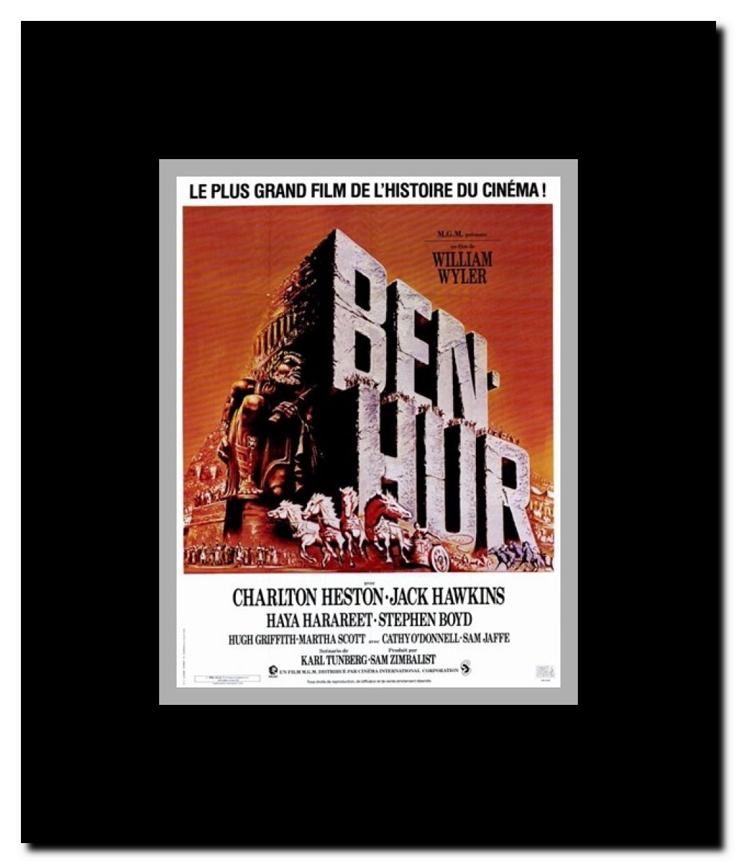 Ben Hur Framed Movie Poster