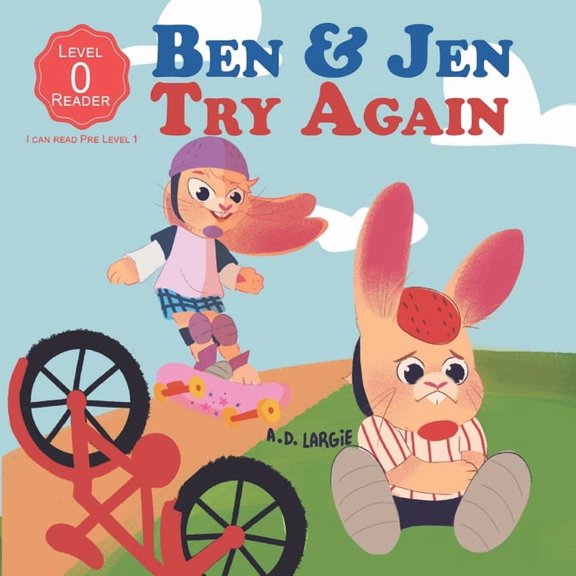 Pre Reader Books (Level 0) Ben & Jen: Try Again: I can read pre level 1, Book 1, (Paperback)