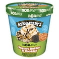 thumbnail image 1 of Ben & Jerry's Dairy-Free Almond Milk Peanut Butter and Cookies Ice Cream, 1 Pint, 1 of 9
