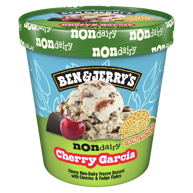 Ben & Jerry's Dairy-Free Oat Milk Cherry Garcia Frozen Dessert, 1 Pint