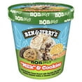 thumbnail image 1 of Ben & Jerry's Dairy-Free Oat Milk & Cookies Vanilla Frozen Dessert, 16 oz 1 Count, 1 of 10