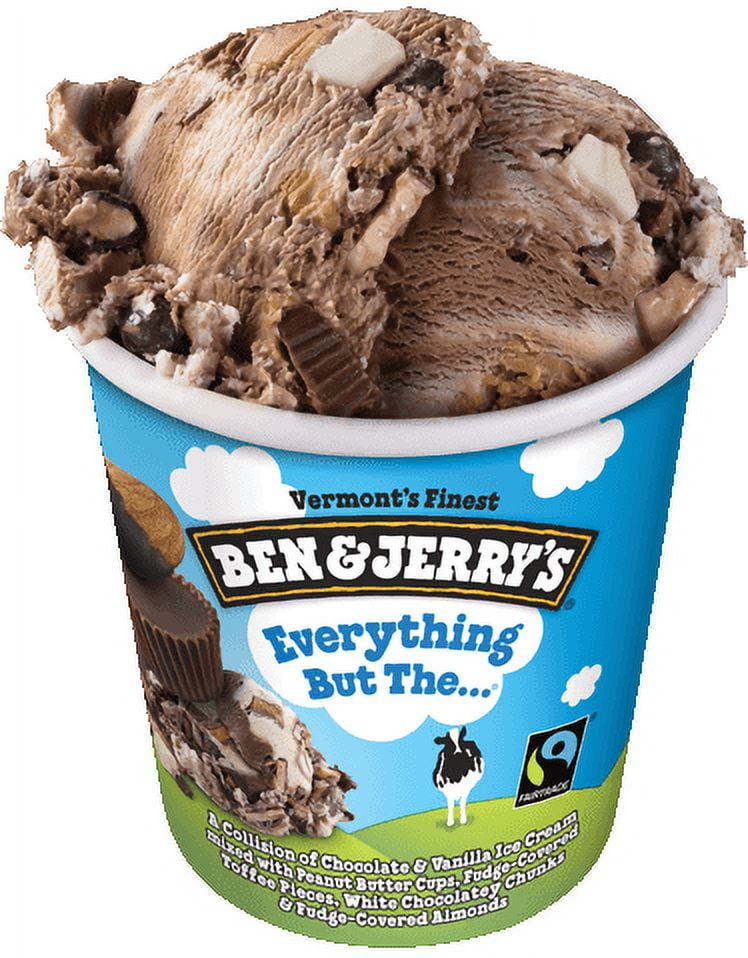 Ben & Jerry's, Everything But The... Ice Cream, Pint (6 Count ...