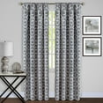 thumbnail image 1 of Ben&Jonah Collection Tara Window Curtain Panel - 54x84 - Charcoal, 1 of 1