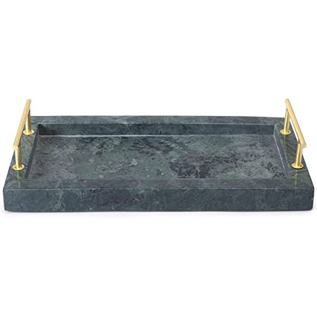 Ben & Jonah Marble Bathroom Accessories Green Marble Bathroom Accessories Tray Stylish