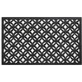 thumbnail image 1 of Ben&Jonah PrimeHome Collection Wrought Iron Rubber Mat 18x30 - Diamond, 1 of 2
