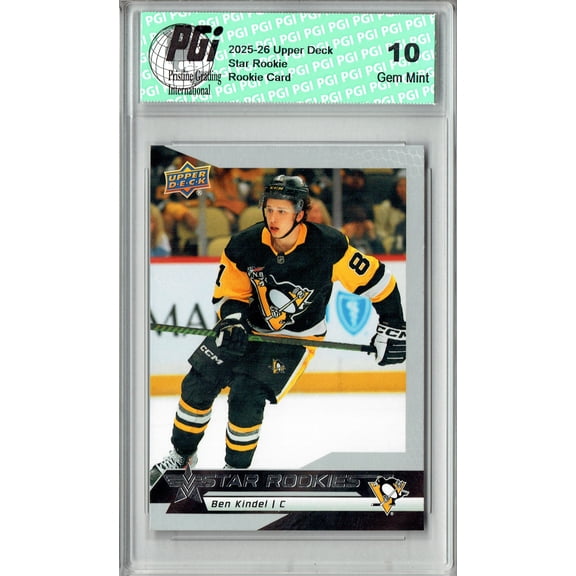 Ben Kindel 2025 U.D. Star Rookies #2 Special Collection Rookie Card PGI 10