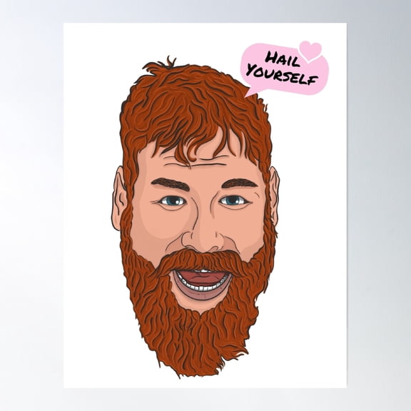 Ben Kissel Version 2 Poster Wall Art, Modern Wall Decor, 24x36 UNFRAMED