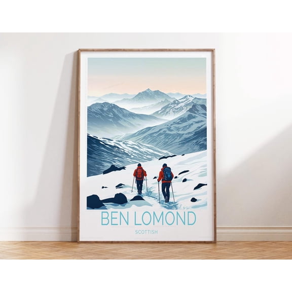 Ben Lomond Scotland Mountain Peak Wall Art Unframed Paper Print