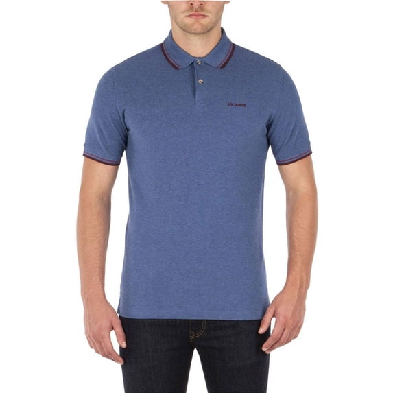 Ben Sherman - Block Front Romford Mens Polo Shirt Blue MD