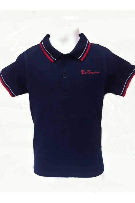 Boy's Polo Shirt, Size 5, Navy