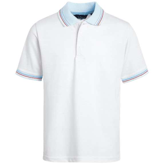 Ben Sherman Boys' Polo Shirt - Classic Fit Short Sleeve Pique Polo - Comfort Stretch Golf Shirt (8-18)