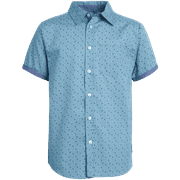 Ben Sherman Boys Shirt – Casual Button Down Collared Shirt: Long/Short Sleeve (Size: 8-18)