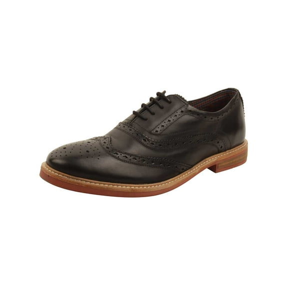 Ben Sherman Brent Wingtip Oxfords in Black