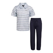 Ben Sherman Clothes Boys  2-Piece Tech Polo Pant Outfit Set   Includes Short Sleeve Polo Shirt & Pants, Comfortable Everyday Clothing for Little & Big Boys Sizes 4-14