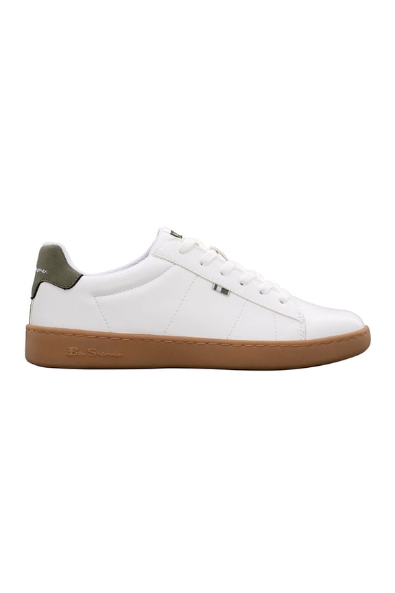Ben Sherman Men's Hampton Stripe Sneaker | Retro Low-Top Court Style