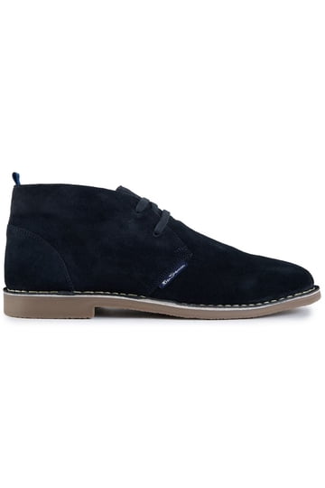 BEN SHERMAN Navy Blue Men Boots Ben Sherman Navy Blue Mens Ankle Boots / Shoes - Size 12 M  main image 3