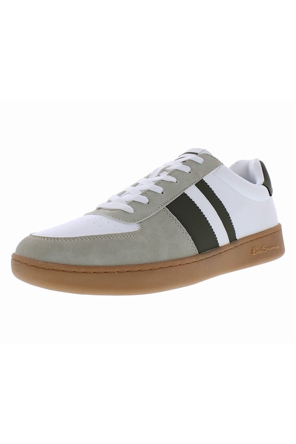 Hyde Mens Shoes Size 13, Color: White/Olive/Gum