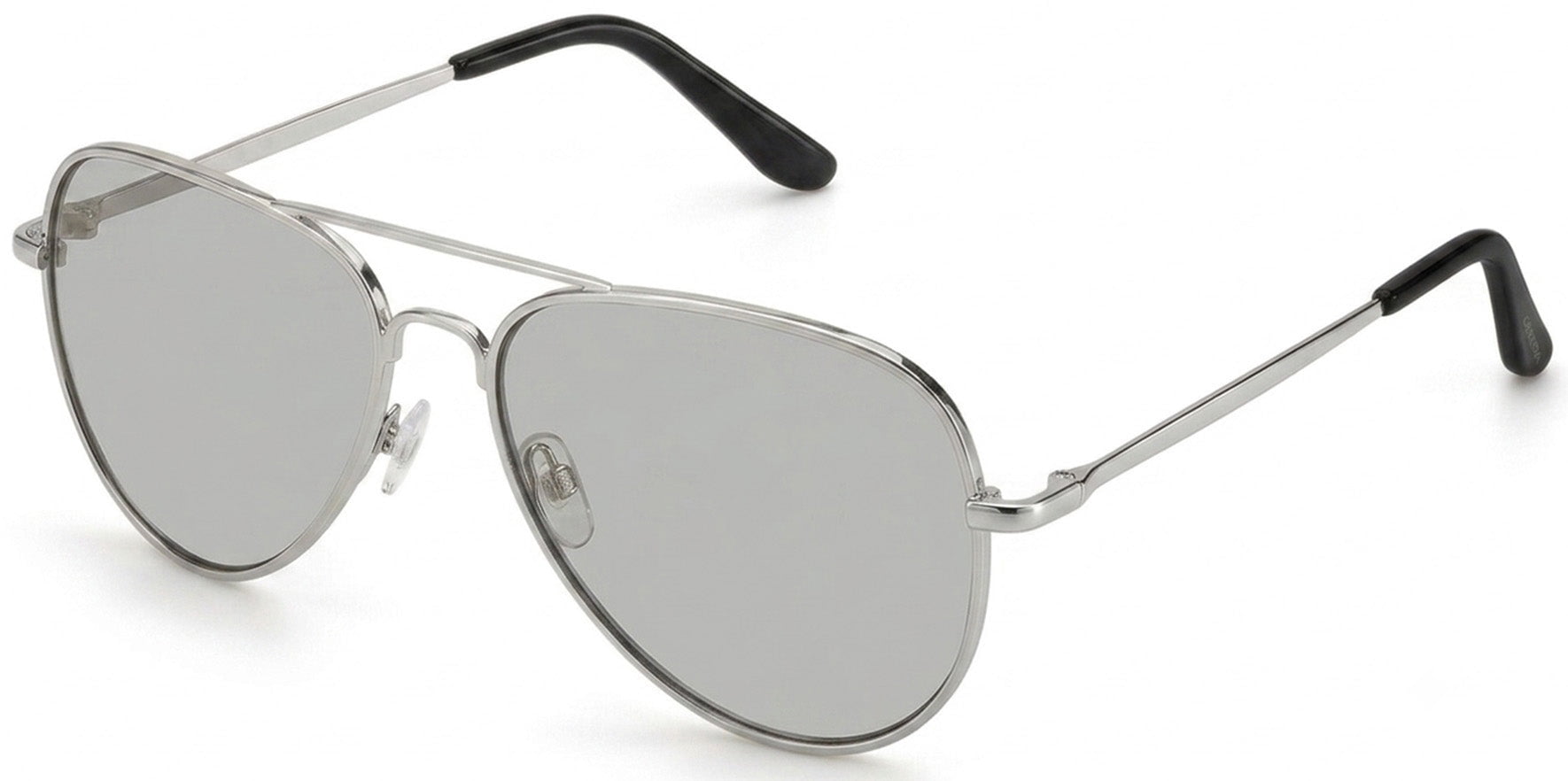 Ben Sherman Kendall Polarized Men's Silver-Tone Classic Aviator Sunglasses