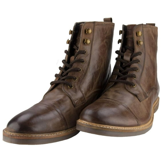 Ben Sherman - Luke Distressed Mens Boots Brown US Shoe Size 13