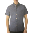 thumbnail image 1 of Ben Sherman Men's Short Sleeve Dress Shirts (Navy Geo Print, Medium), 1 of 2