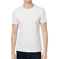 thumbnail image 1 of Ben Sherman Mens Slim Triangles Basic T-Shirt, White, Medium, 1 of 2
