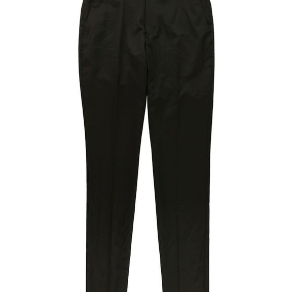 Ben Sherman Mens Wool Blend Dress Pants Slacks, Purple, 34W x UnfinishedL